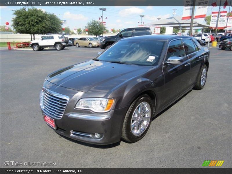 Granite Crystal Metallic / Black 2013 Chrysler 300 C