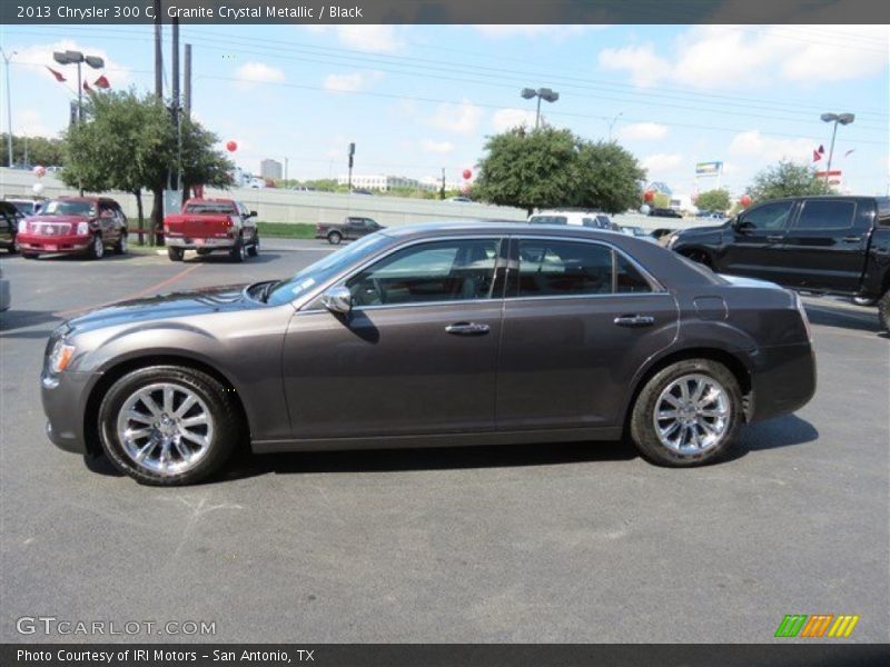 Granite Crystal Metallic / Black 2013 Chrysler 300 C