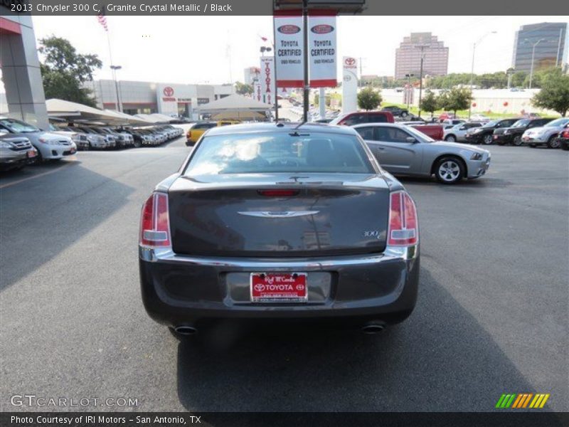 Granite Crystal Metallic / Black 2013 Chrysler 300 C
