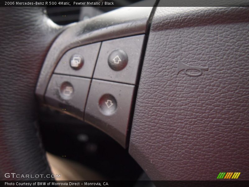 Pewter Metallic / Black 2006 Mercedes-Benz R 500 4Matic