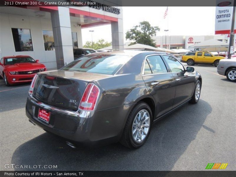Granite Crystal Metallic / Black 2013 Chrysler 300 C