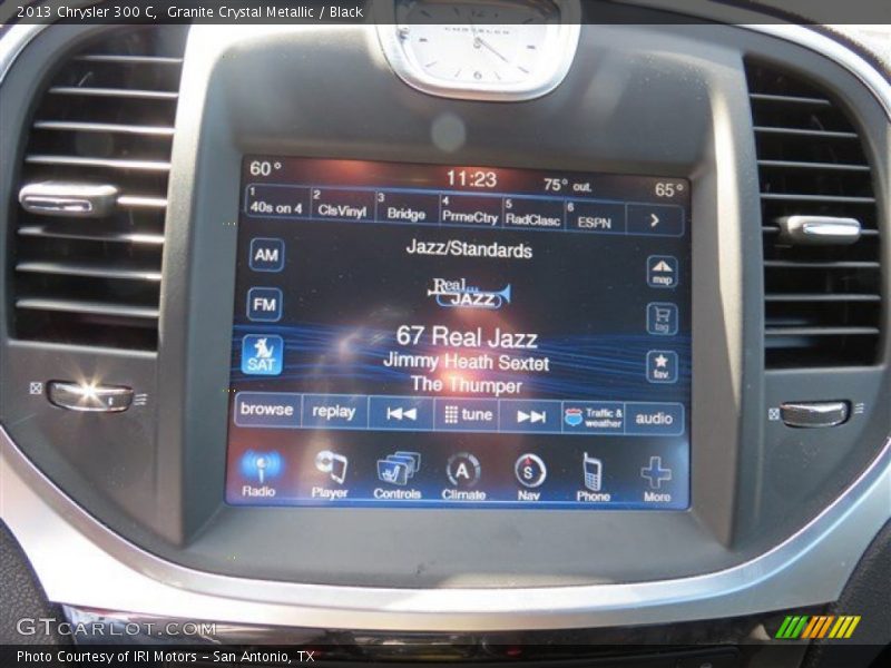 Granite Crystal Metallic / Black 2013 Chrysler 300 C