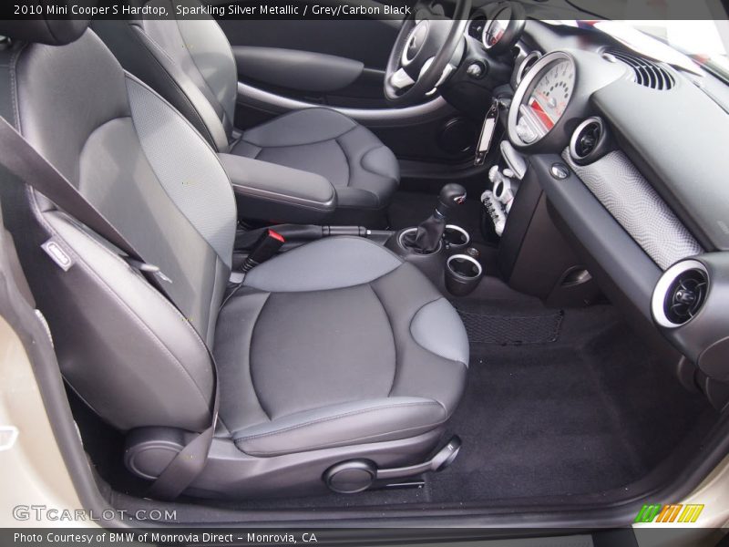Sparkling Silver Metallic / Grey/Carbon Black 2010 Mini Cooper S Hardtop