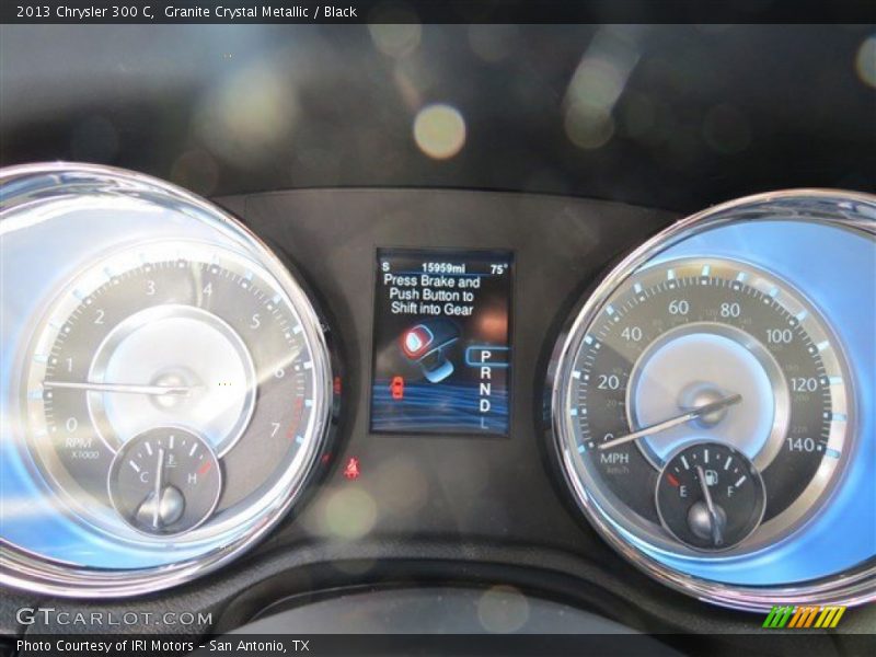 Granite Crystal Metallic / Black 2013 Chrysler 300 C