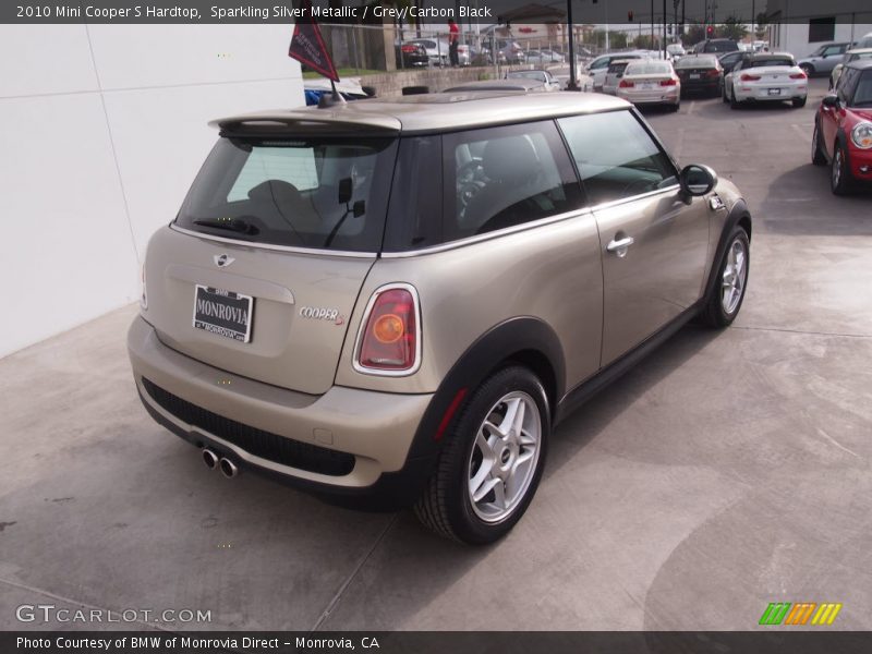 Sparkling Silver Metallic / Grey/Carbon Black 2010 Mini Cooper S Hardtop