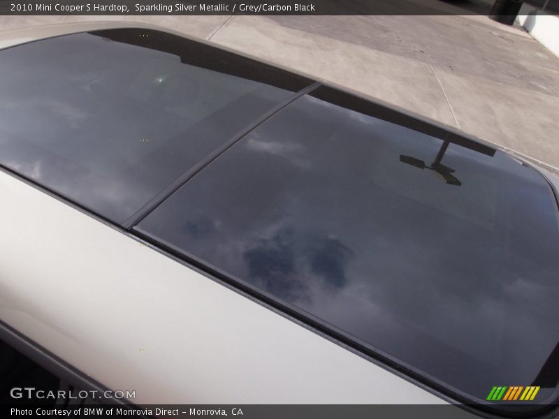 Sparkling Silver Metallic / Grey/Carbon Black 2010 Mini Cooper S Hardtop