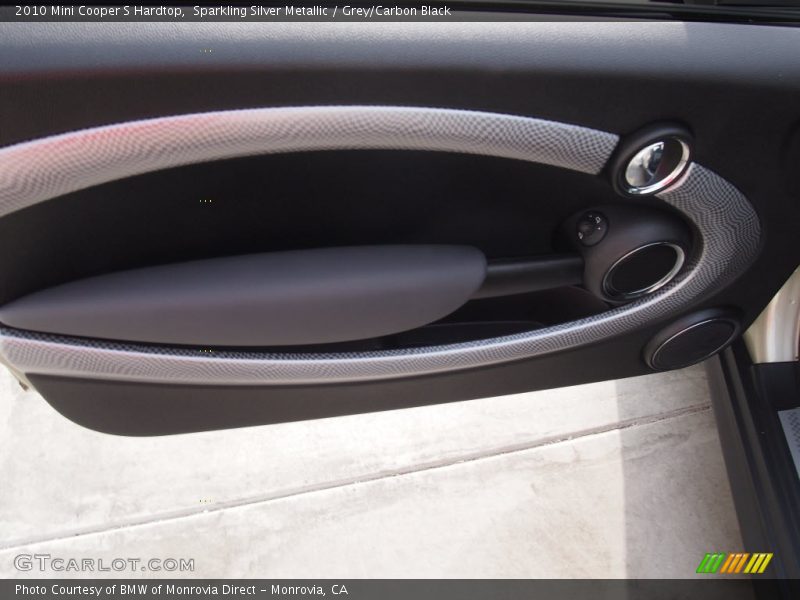 Sparkling Silver Metallic / Grey/Carbon Black 2010 Mini Cooper S Hardtop