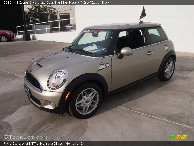 Sparkling Silver Metallic / Grey/Carbon Black 2010 Mini Cooper S Hardtop