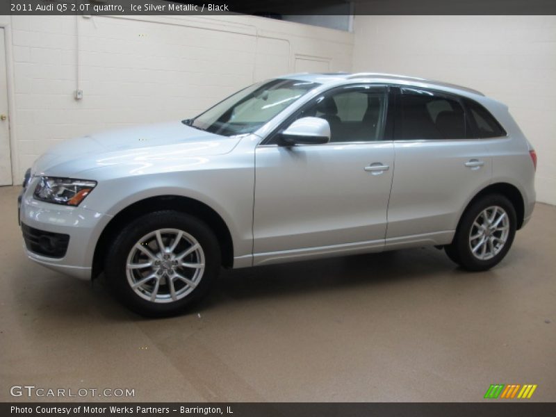 Ice Silver Metallic / Black 2011 Audi Q5 2.0T quattro
