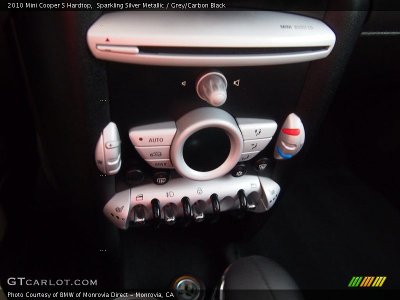 Sparkling Silver Metallic / Grey/Carbon Black 2010 Mini Cooper S Hardtop