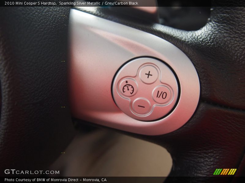 Sparkling Silver Metallic / Grey/Carbon Black 2010 Mini Cooper S Hardtop