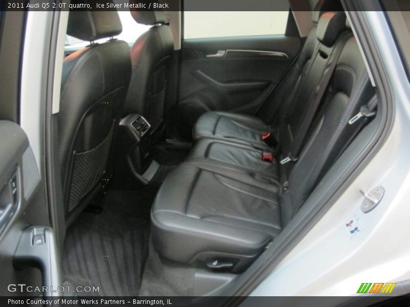 Ice Silver Metallic / Black 2011 Audi Q5 2.0T quattro