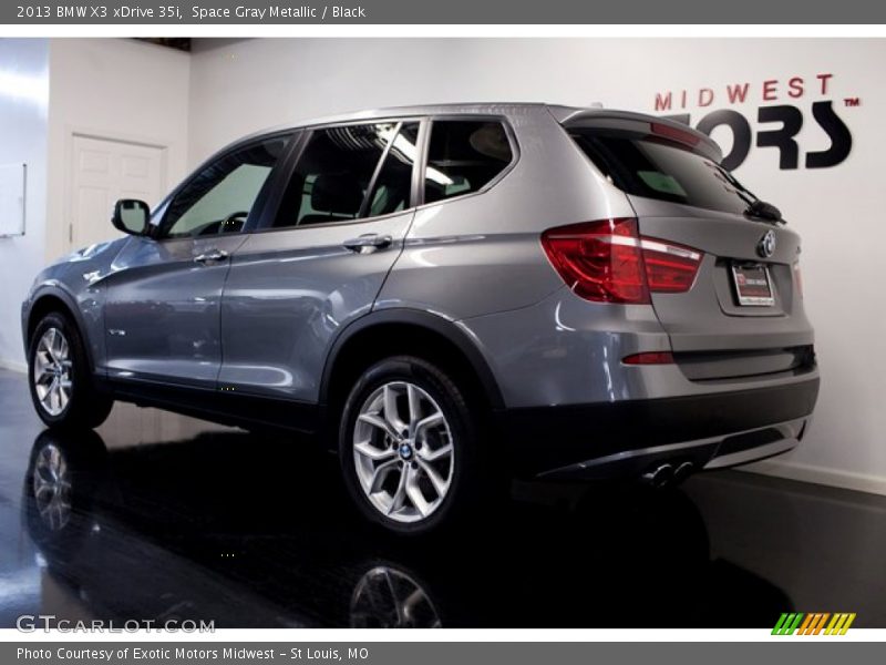 Space Gray Metallic / Black 2013 BMW X3 xDrive 35i