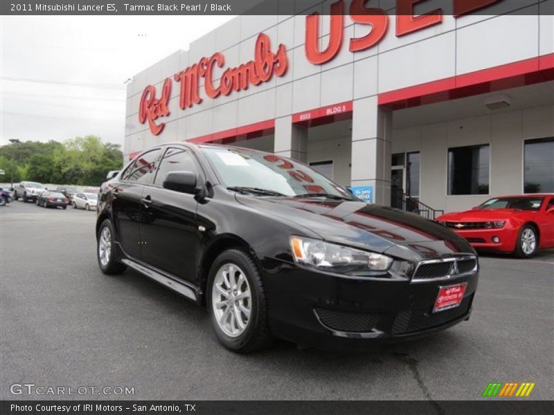 Tarmac Black Pearl / Black 2011 Mitsubishi Lancer ES