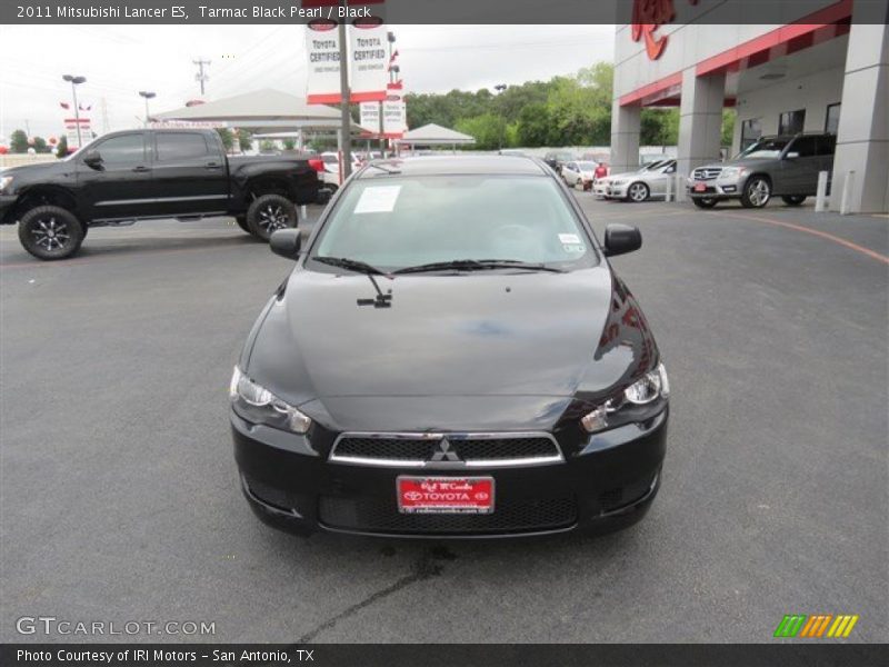 Tarmac Black Pearl / Black 2011 Mitsubishi Lancer ES