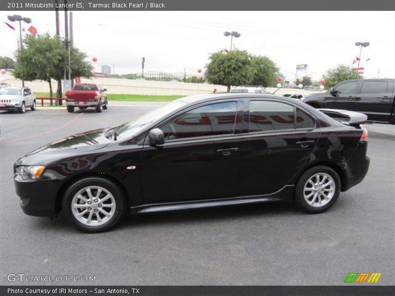 Tarmac Black Pearl / Black 2011 Mitsubishi Lancer ES