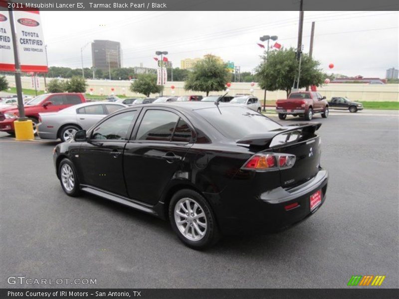 Tarmac Black Pearl / Black 2011 Mitsubishi Lancer ES