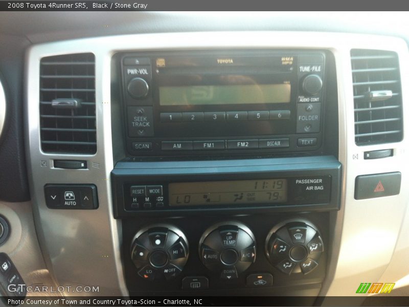 Black / Stone Gray 2008 Toyota 4Runner SR5