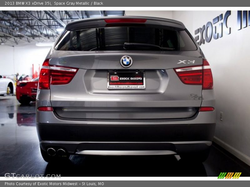 Space Gray Metallic / Black 2013 BMW X3 xDrive 35i