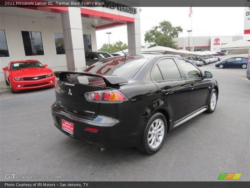 Tarmac Black Pearl / Black 2011 Mitsubishi Lancer ES