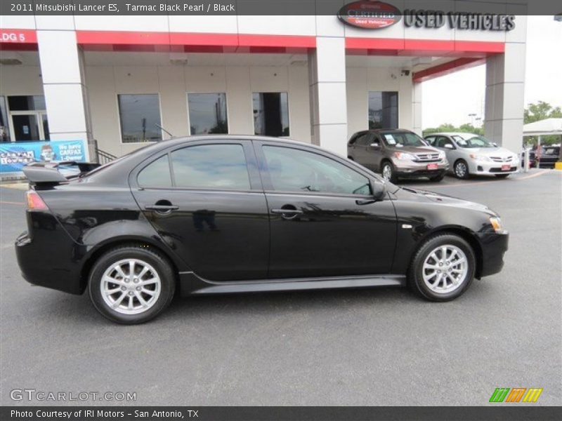 Tarmac Black Pearl / Black 2011 Mitsubishi Lancer ES
