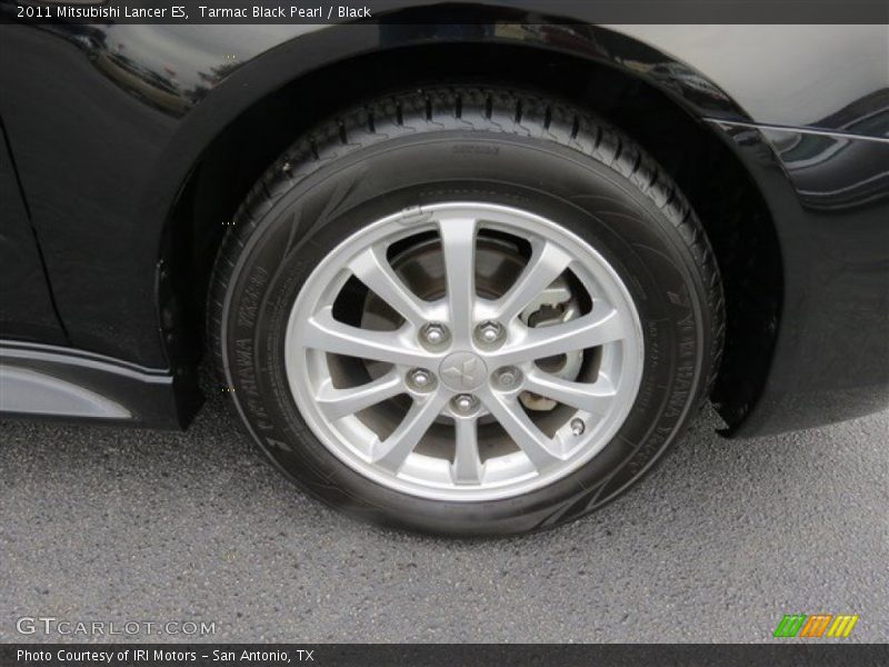 Tarmac Black Pearl / Black 2011 Mitsubishi Lancer ES
