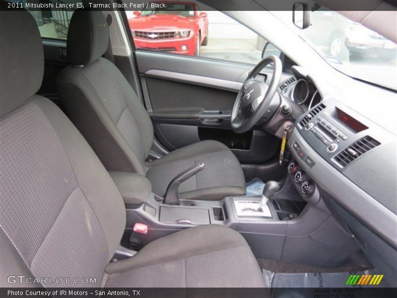 Tarmac Black Pearl / Black 2011 Mitsubishi Lancer ES