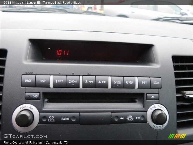 Tarmac Black Pearl / Black 2011 Mitsubishi Lancer ES
