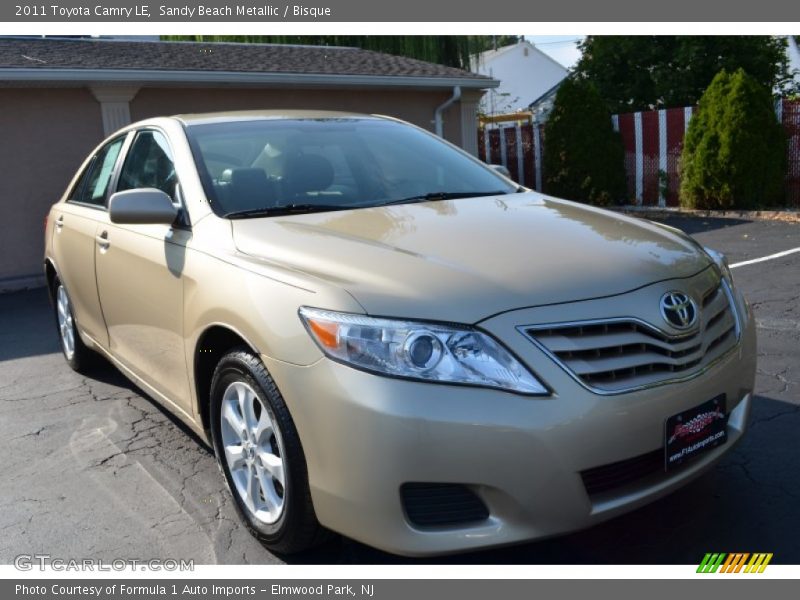 Sandy Beach Metallic / Bisque 2011 Toyota Camry LE