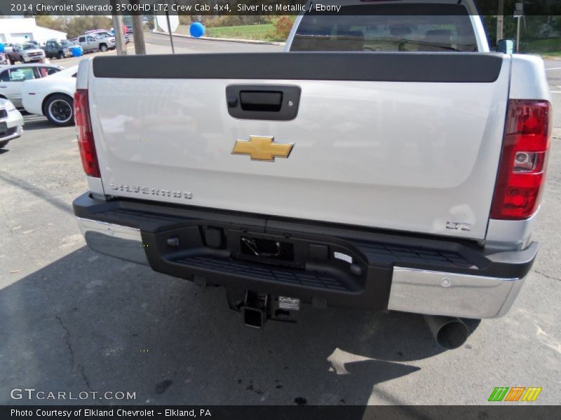 Silver Ice Metallic / Ebony 2014 Chevrolet Silverado 3500HD LTZ Crew Cab 4x4