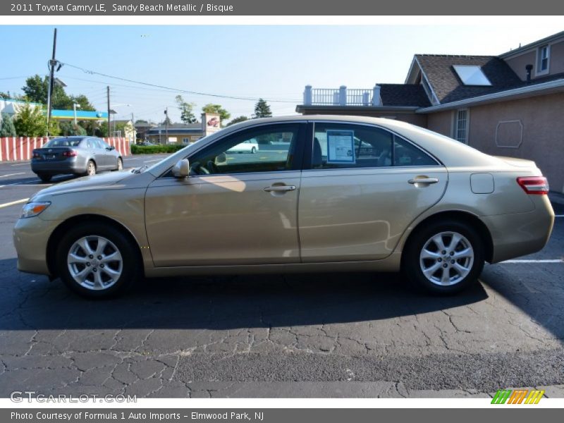 Sandy Beach Metallic / Bisque 2011 Toyota Camry LE
