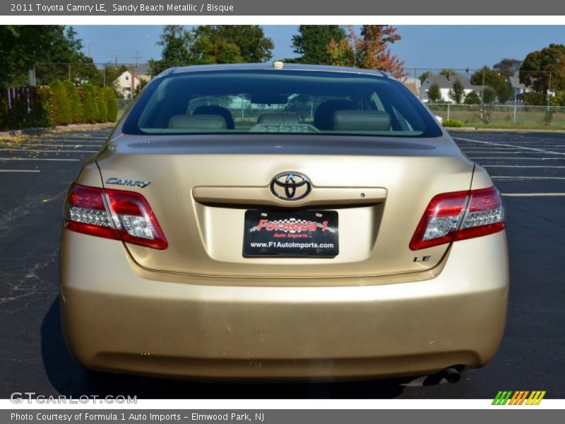 Sandy Beach Metallic / Bisque 2011 Toyota Camry LE