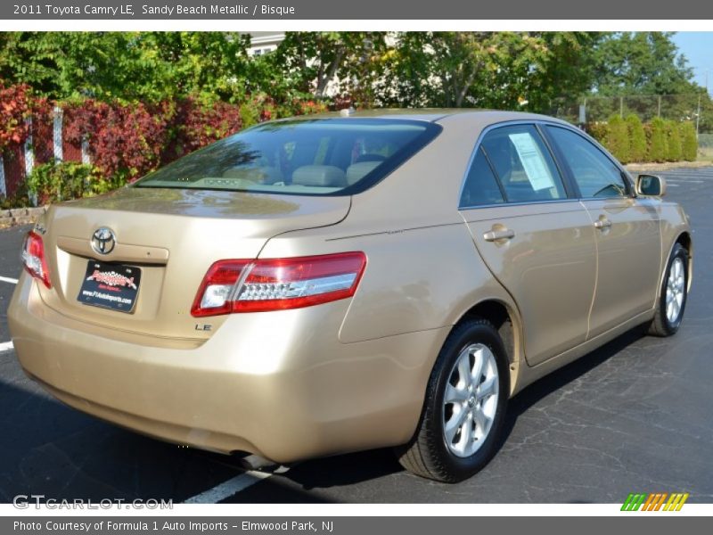Sandy Beach Metallic / Bisque 2011 Toyota Camry LE