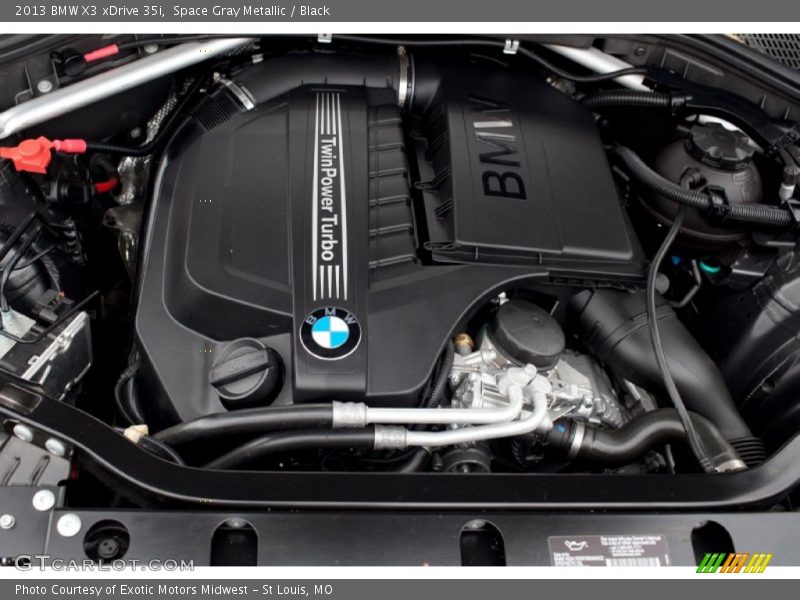  2013 X3 xDrive 35i Engine - 3.0 Liter TwinPower-Turbocharged DOHC 24-Valve VVT Inline 6 Cylinder