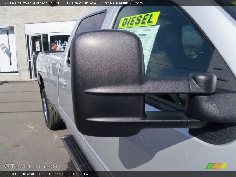 Silver Ice Metallic / Ebony 2014 Chevrolet Silverado 3500HD LTZ Crew Cab 4x4