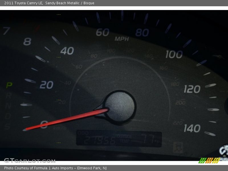 Sandy Beach Metallic / Bisque 2011 Toyota Camry LE