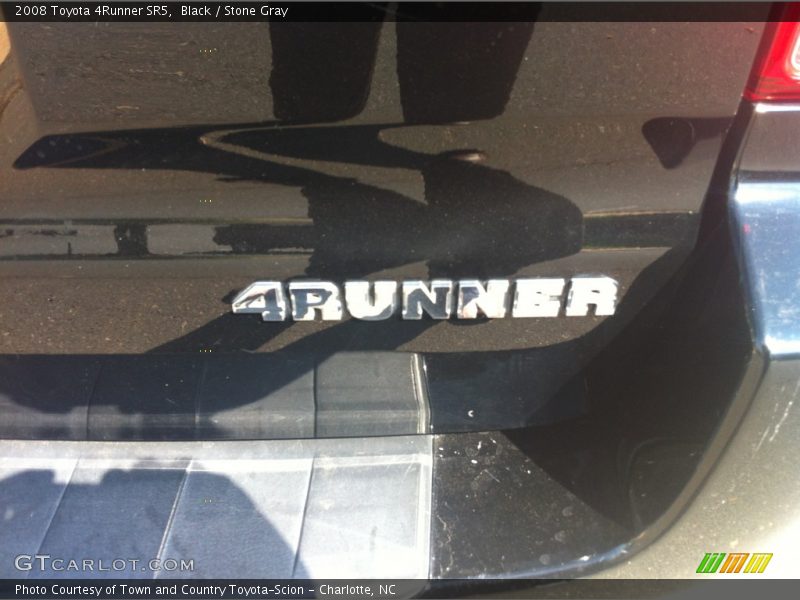 Black / Stone Gray 2008 Toyota 4Runner SR5