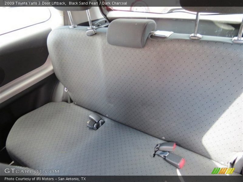 Black Sand Pearl / Dark Charcoal 2009 Toyota Yaris 3 Door Liftback
