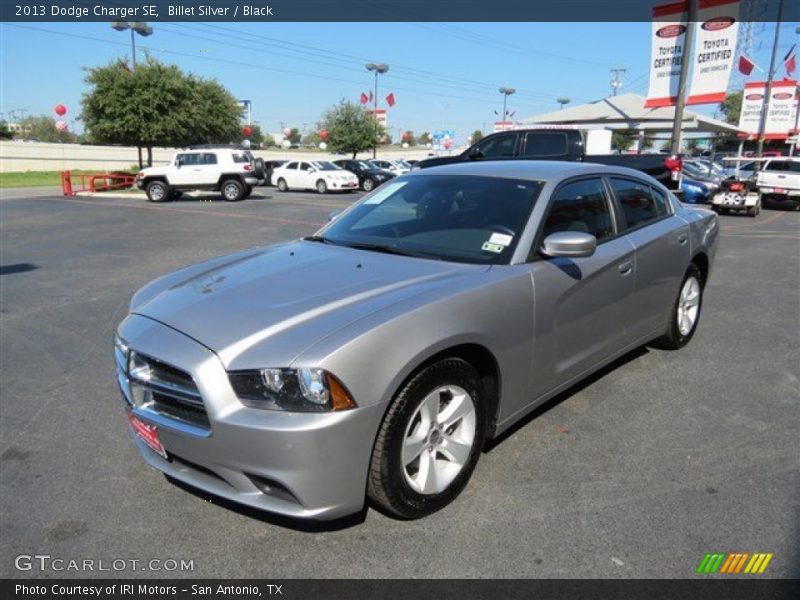 Billet Silver / Black 2013 Dodge Charger SE
