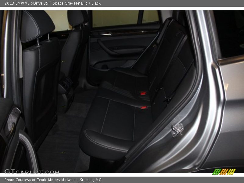 Space Gray Metallic / Black 2013 BMW X3 xDrive 35i
