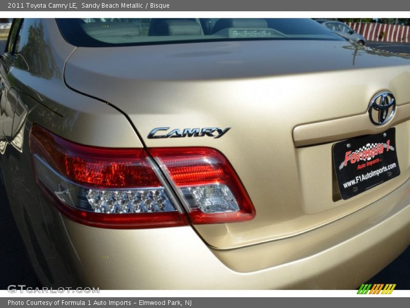 Sandy Beach Metallic / Bisque 2011 Toyota Camry LE