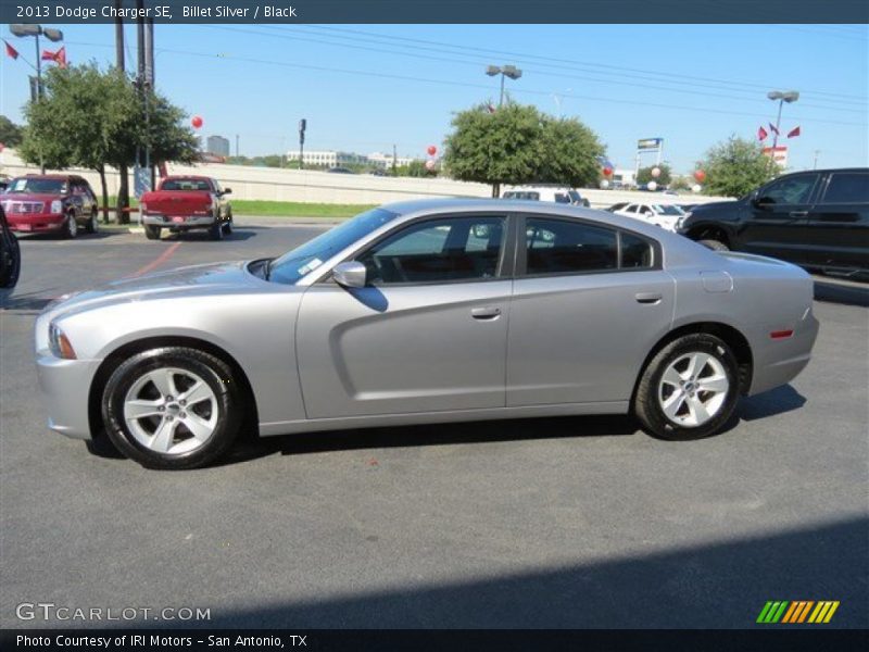 Billet Silver / Black 2013 Dodge Charger SE