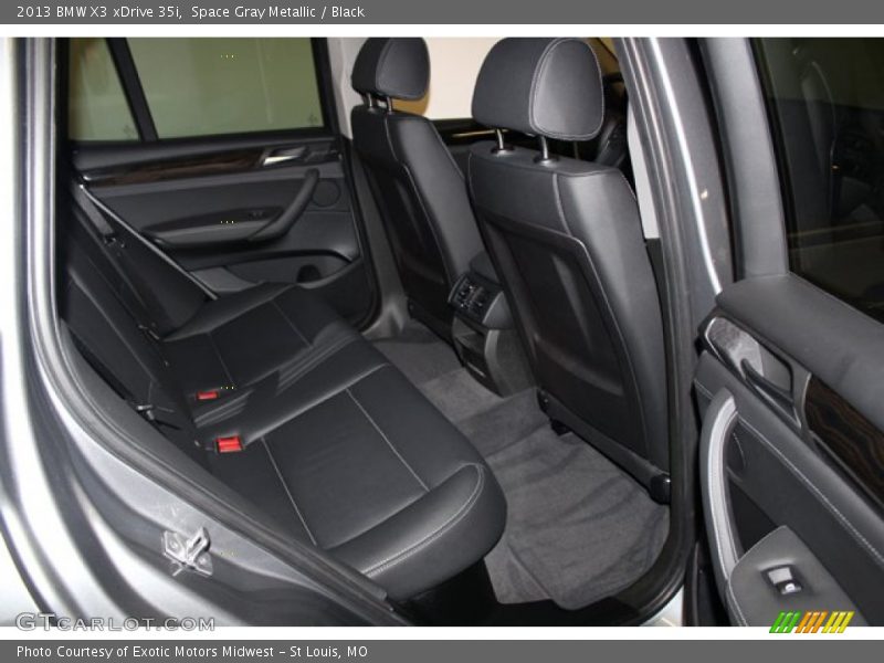 Space Gray Metallic / Black 2013 BMW X3 xDrive 35i