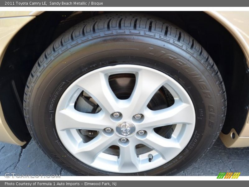 Sandy Beach Metallic / Bisque 2011 Toyota Camry LE