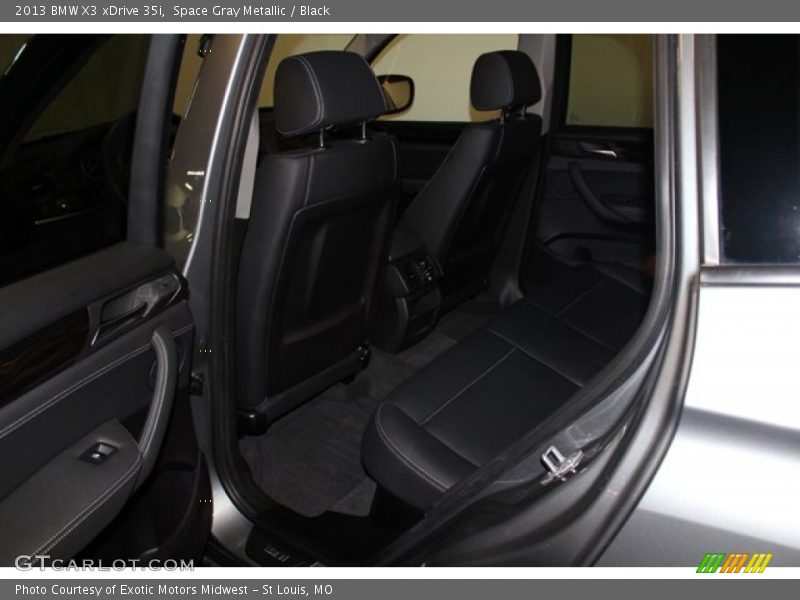 Space Gray Metallic / Black 2013 BMW X3 xDrive 35i