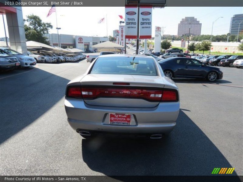 Billet Silver / Black 2013 Dodge Charger SE