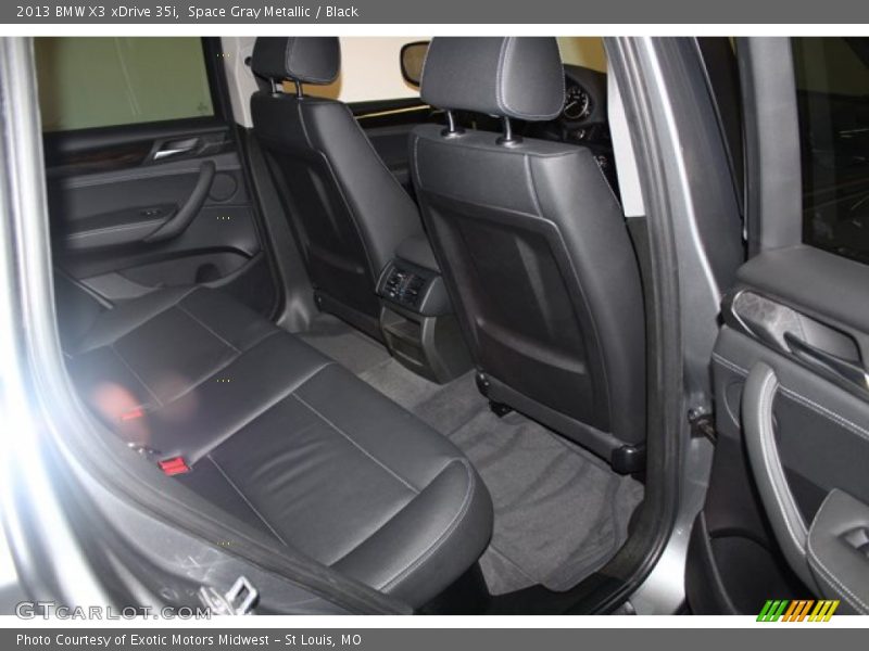 Space Gray Metallic / Black 2013 BMW X3 xDrive 35i