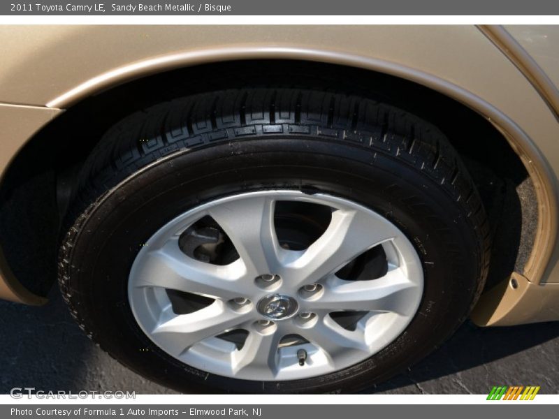 Sandy Beach Metallic / Bisque 2011 Toyota Camry LE