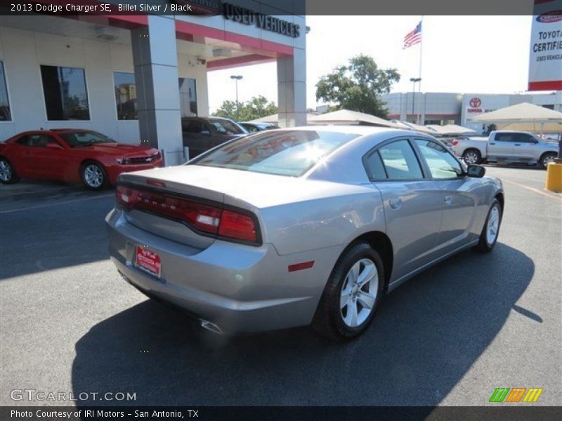 Billet Silver / Black 2013 Dodge Charger SE