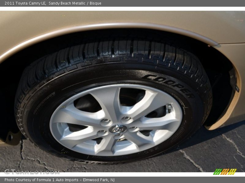 Sandy Beach Metallic / Bisque 2011 Toyota Camry LE